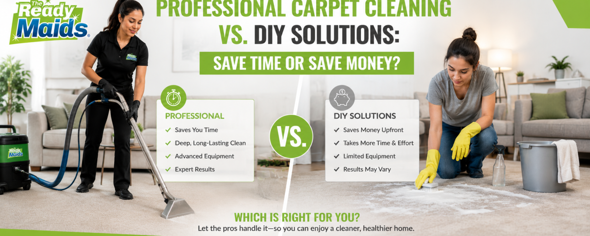 Professional Carpet Cleaning Vs. DIY