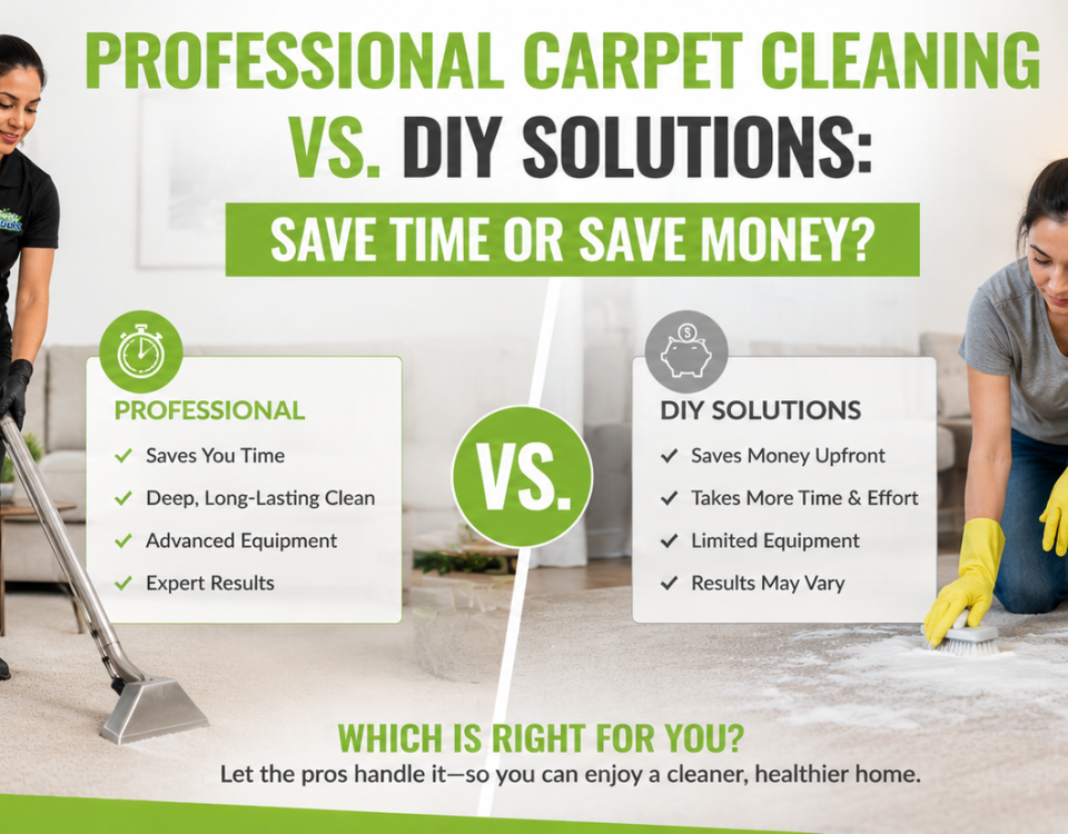 Professional Carpet Cleaning Vs. DIY